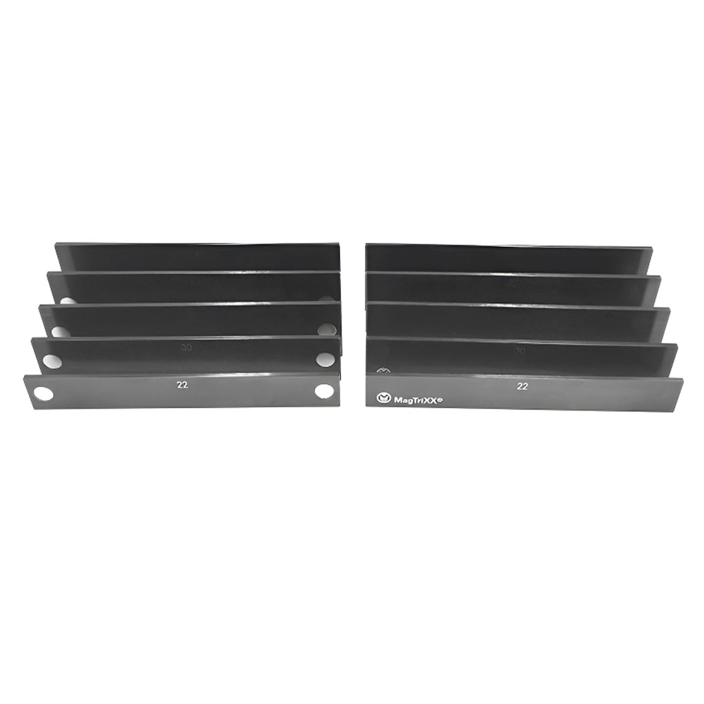 magnetischer Parallelunterlagen Satz 5 Paar 22/30/37/42/47x160x2.5mm